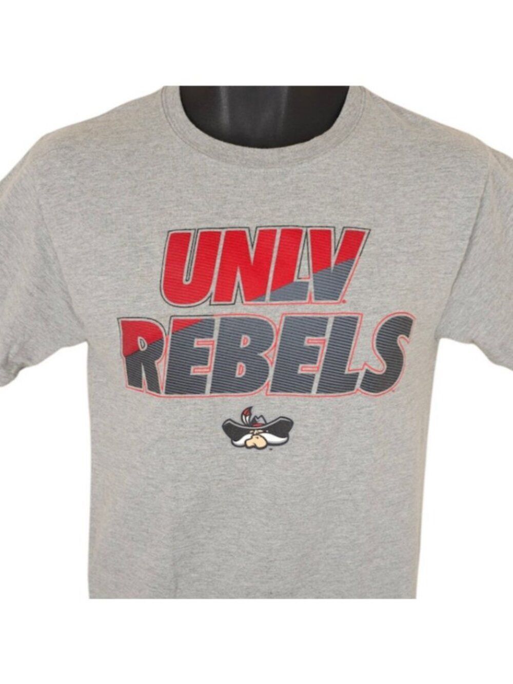 UNLV Rebels T Shirt Mens Size Small Gray NCAA University Las Vegas